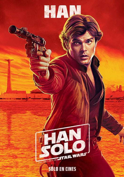 1000 piece jigsaw puzzle for the movie poster: Solo: A Star Wars Story (2018) ver13