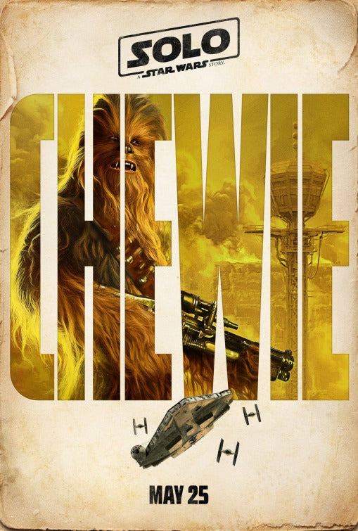 1000 piece jigsaw puzzle for the movie poster: Solo: A Star Wars Story (2018) ver2