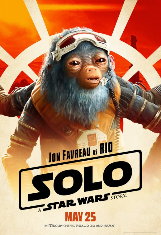 1000 piece jigsaw puzzle for the movie poster: Solo: A Star Wars Story (2018) ver28