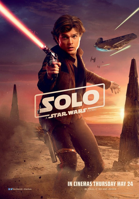 1000 piece jigsaw puzzle for the movie poster: Solo: A Star Wars Story (2018) ver29