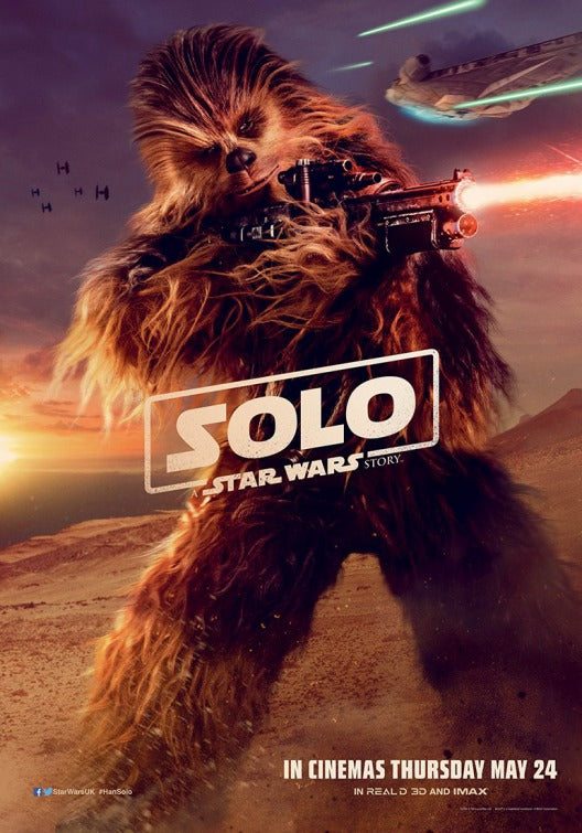1000 piece jigsaw puzzle for the movie poster: Solo: A Star Wars Story (2018) ver30