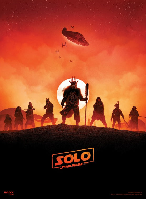 1000 piece jigsaw puzzle for the movie poster: Solo: A Star Wars Story (2018) ver39