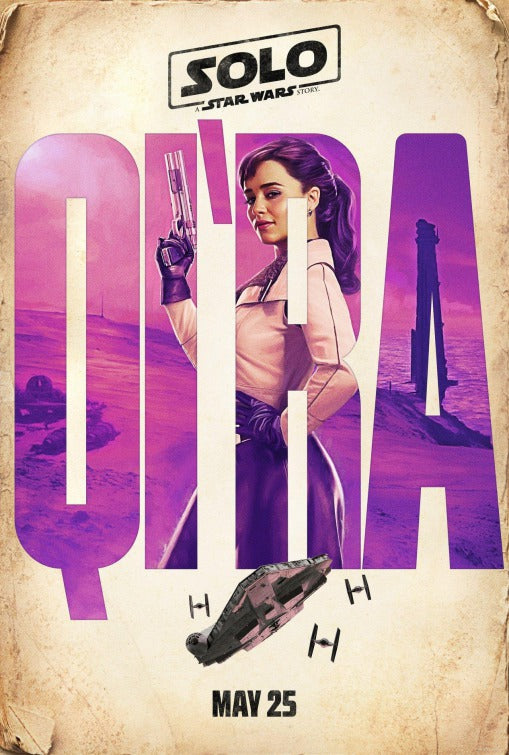 1000 piece jigsaw puzzle for the movie poster: Solo: A Star Wars Story (2018) ver4