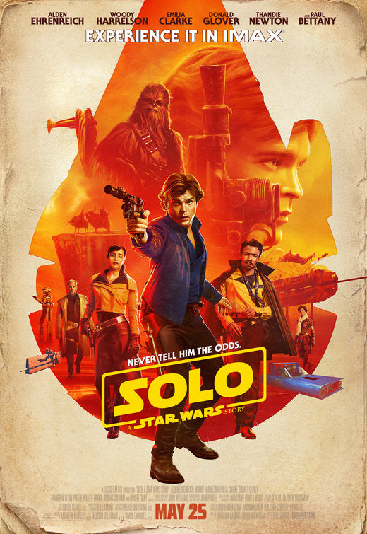 1000 piece jigsaw puzzle for the movie poster: Solo: A Star Wars Story (2018) ver40