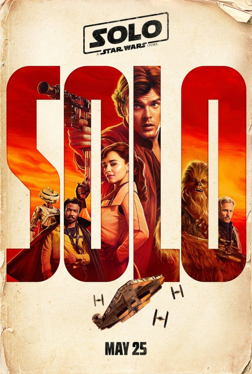 1000 piece jigsaw puzzle for the movie poster: Solo: A Star Wars Story (2018) ver5