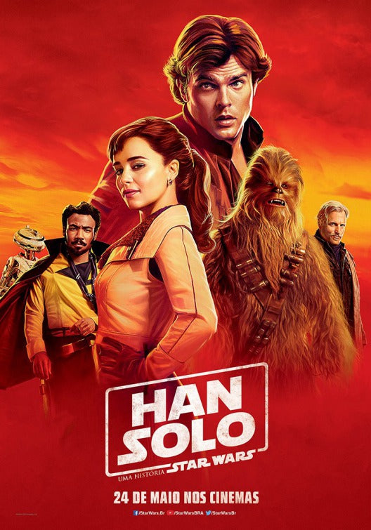 1000 piece jigsaw puzzle for the movie poster: Solo: A Star Wars Story (2018) ver7