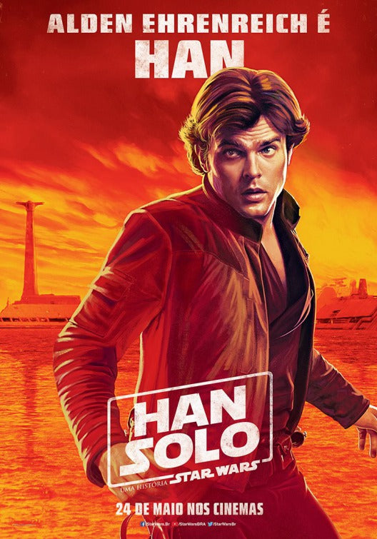 1000 piece jigsaw puzzle for the movie poster: Solo: A Star Wars Story (2018) ver8