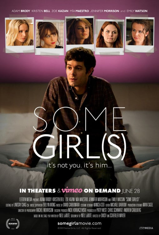 1000 piece jigsaw puzzle for the movie poster: Some Girl(s) (2013)