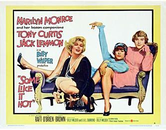 the movie poster: Some Like it Hot (1959) ver3