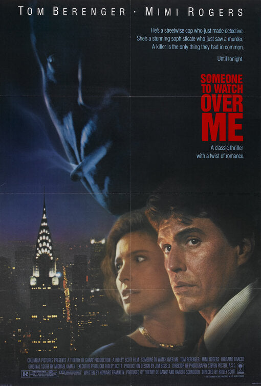 the movie poster: Someone to Watch Over Me (1987)