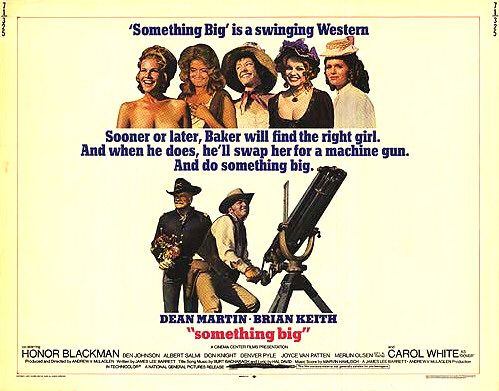 the movie poster: Something Big (1971)