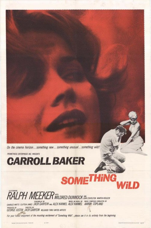 1000 piece jigsaw puzzle for the movie poster: Something Wild (1961)