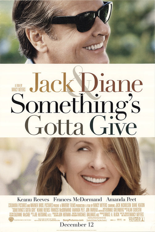 the movie poster: Something's Gotta Give (2003)