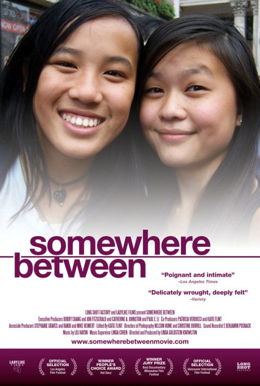 1000 piece jigsaw puzzle for the movie poster: Somewhere Between (2012)