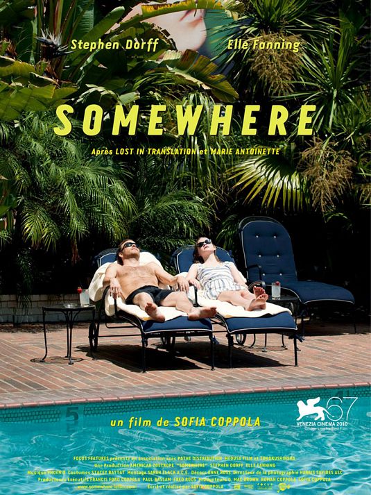 1000 piece jigsaw puzzle for the movie poster: Somewhere (2010) ver2