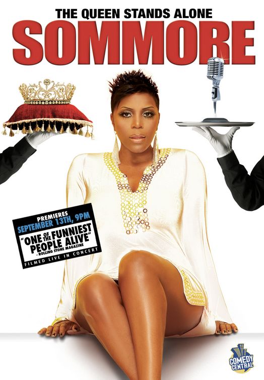 1000 piece jigsaw puzzle for tv poster: Sommore: The Queen Stands Alone