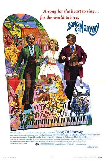the movie poster: Song of Norway (1970)