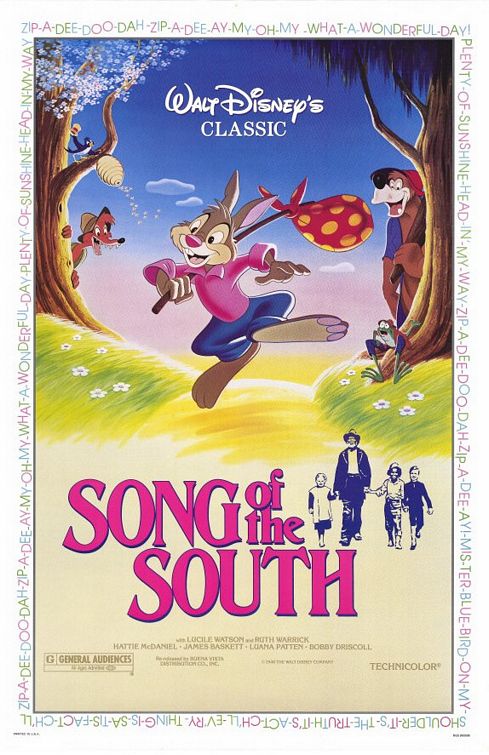 the movie poster: Song of the South (1946)