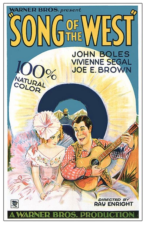 the movie poster: Song of the West (1930)