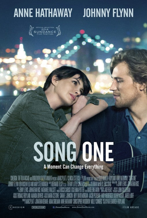 1000 piece jigsaw puzzle for the movie poster: Song One (2015)