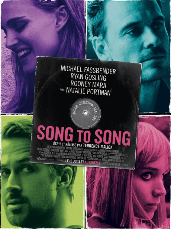 1000 piece jigsaw puzzle for the movie poster: Song to Song (2017) ver6