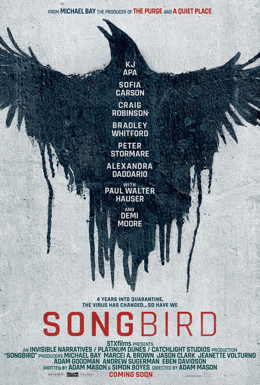 1000 piece jigsaw puzzle for the movie poster: Songbird (2021) ver2