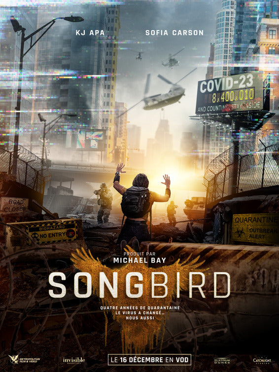 1000 piece jigsaw puzzle for the movie poster: Songbird (2021) ver4