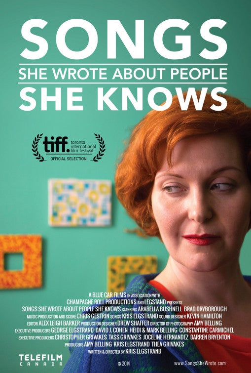 1000 piece jigsaw puzzle for the movie poster: Songs She Wrote About People She Knows (2014)