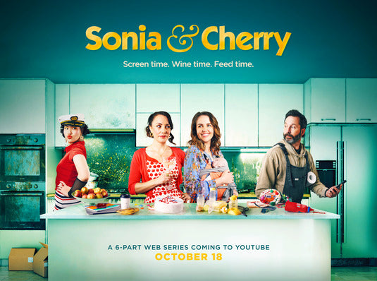 1000 piece jigsaw puzzle for tv poster: Sonia & Cherry