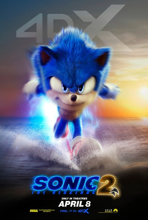 1000 piece jigsaw puzzle for the movie poster: Sonic the Hedgehog 2 (2022) ver11