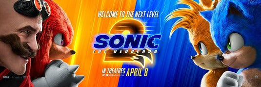 1000 piece jigsaw puzzle for the movie poster: Sonic the Hedgehog 2 (2022) ver25