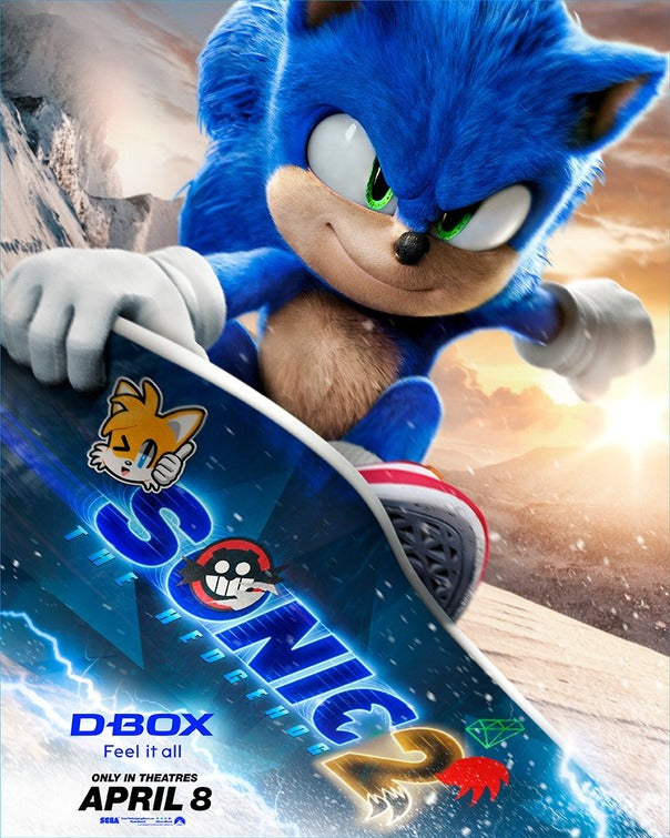 1000 piece jigsaw puzzle for the movie poster: Sonic the Hedgehog 2 (2022) ver27
