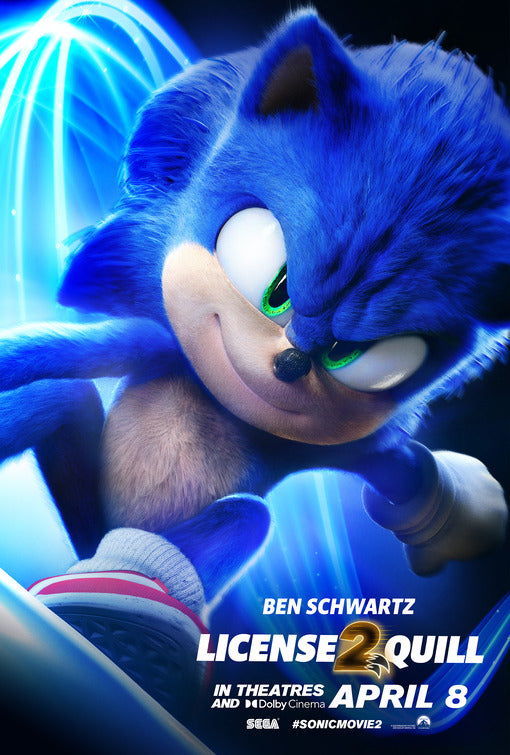1000 piece jigsaw puzzle for the movie poster: Sonic the Hedgehog 2 (2022) ver8