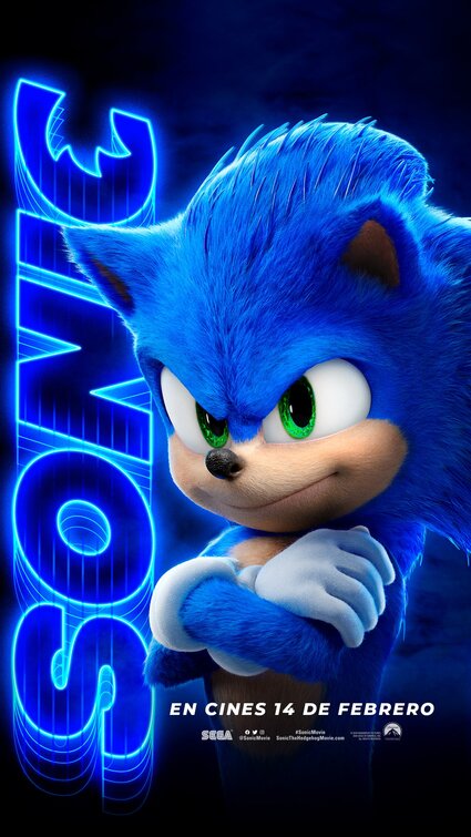 1000 piece jigsaw puzzle for the movie poster: Sonic the Hedgehog (2020) ver12
