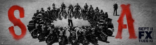 1000 piece jigsaw puzzle for tv poster: Sons of Anarchy, ver14