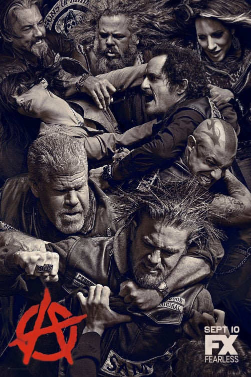1000 piece jigsaw puzzle for tv poster: Sons of Anarchy, ver17