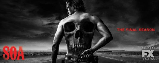 1000 piece jigsaw puzzle for tv poster: Sons of Anarchy, ver24