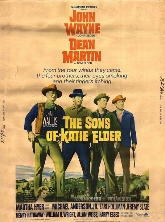 the movie poster: The Sons of Katie Elder (1965)