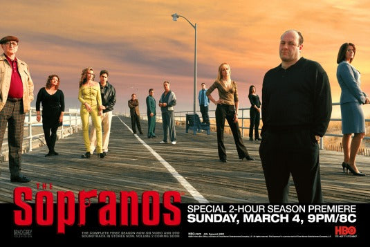 1000 piece jigsaw puzzle for tv poster: The Sopranos, ver11