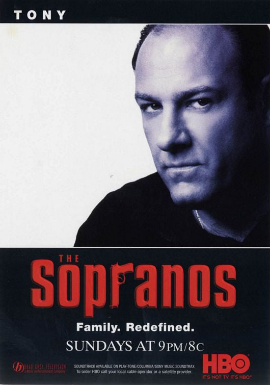 1000 piece jigsaw puzzle for tv poster: The Sopranos, ver17