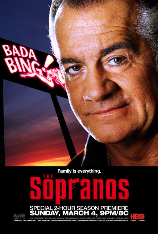 1000 piece jigsaw puzzle for tv poster: The Sopranos, ver25