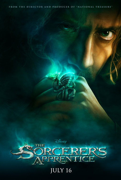 1000 piece jigsaw puzzle for the movie poster: The Sorcerer's Apprentice (2010)