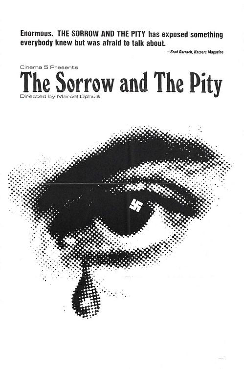 the movie poster: The Sorrow and the Pity (1972)
