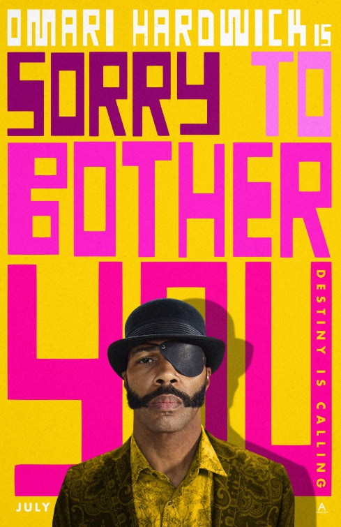 1000 piece jigsaw puzzle for the movie poster: Sorry to Bother You (2018) ver2