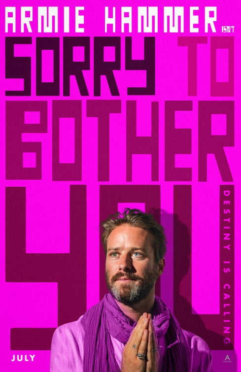 1000 piece jigsaw puzzle for the movie poster: Sorry to Bother You (2018) ver4