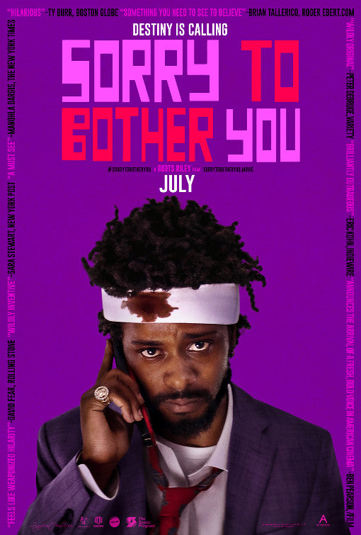 1000 piece jigsaw puzzle for the movie poster: Sorry to Bother You (2018) ver9