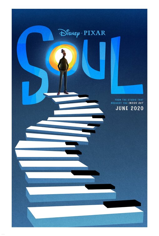 1000 piece jigsaw puzzle for the movie poster: Soul (2020)