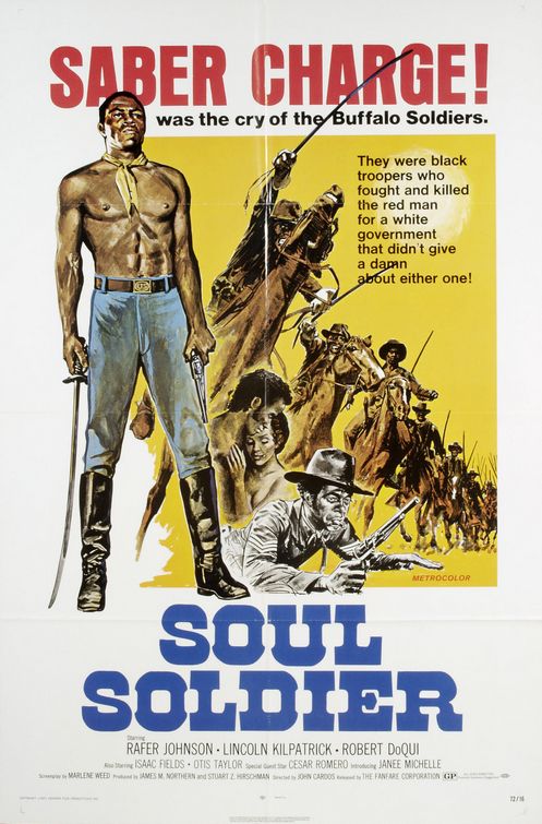 the movie poster: Soul Soldier (aka Red, White, and Black) (1970)