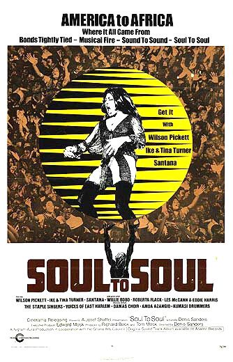 the movie poster: Soul to Soul (1971)