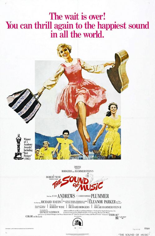 the movie poster: The Sound of Music (1965) ver2